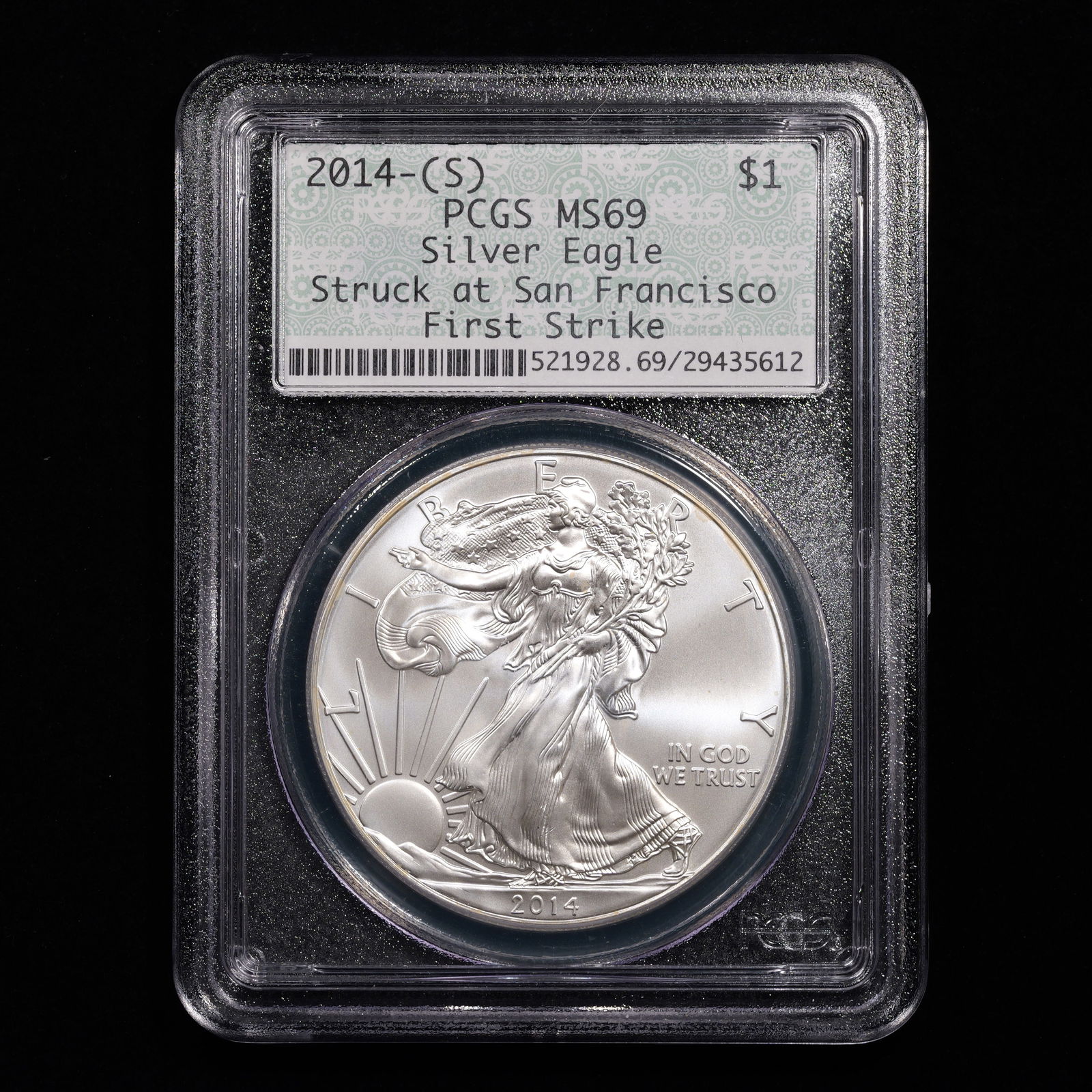 2014-S American Silver Eagle - First Strike - S$1 - PCGS GRADED MS69 (1 of 2)
