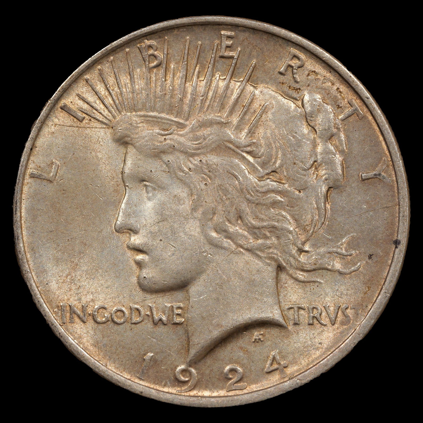 1924 Peace Silver Dollar - $1 - Uncirculated (1 of 2)