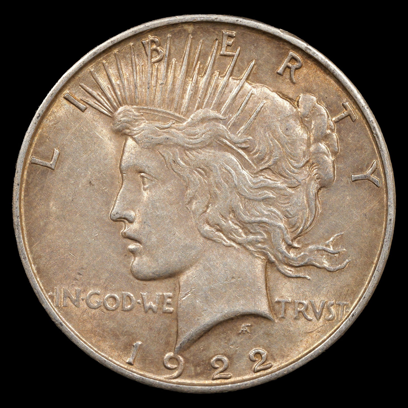 1922-D Peace Silver Dollar - $1 - Extra Fine Plus (1 of 2)