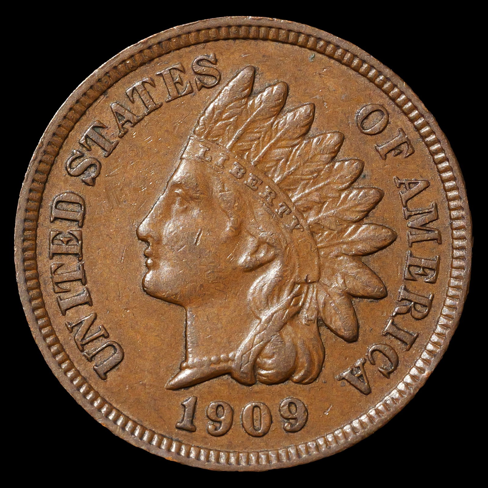 1909 Indian Head Cent - 1c - Choice About Uncirculated (1 of 2)