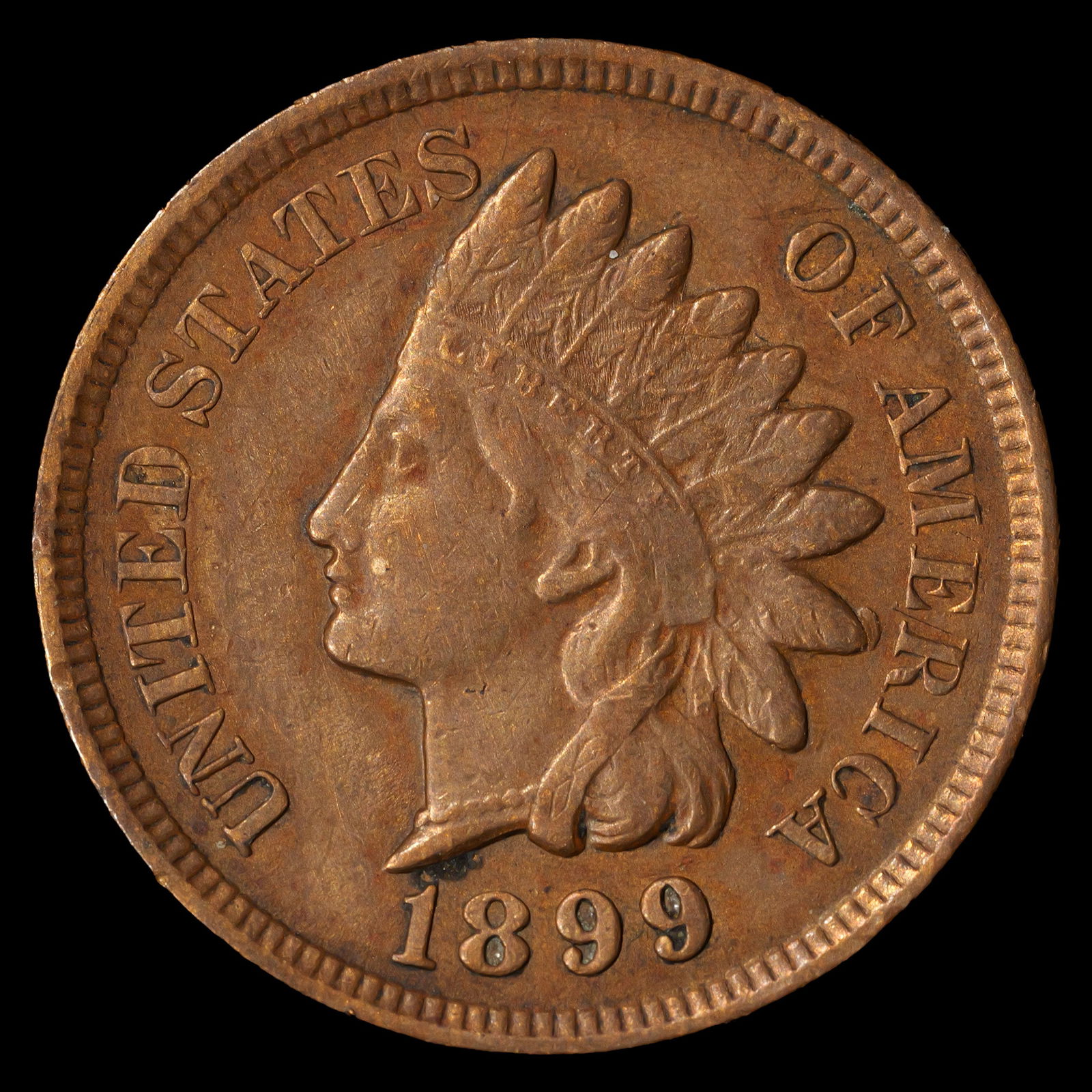 1899 Indian Head Cent - 1c - Extra Fine Plus (1 of 2)