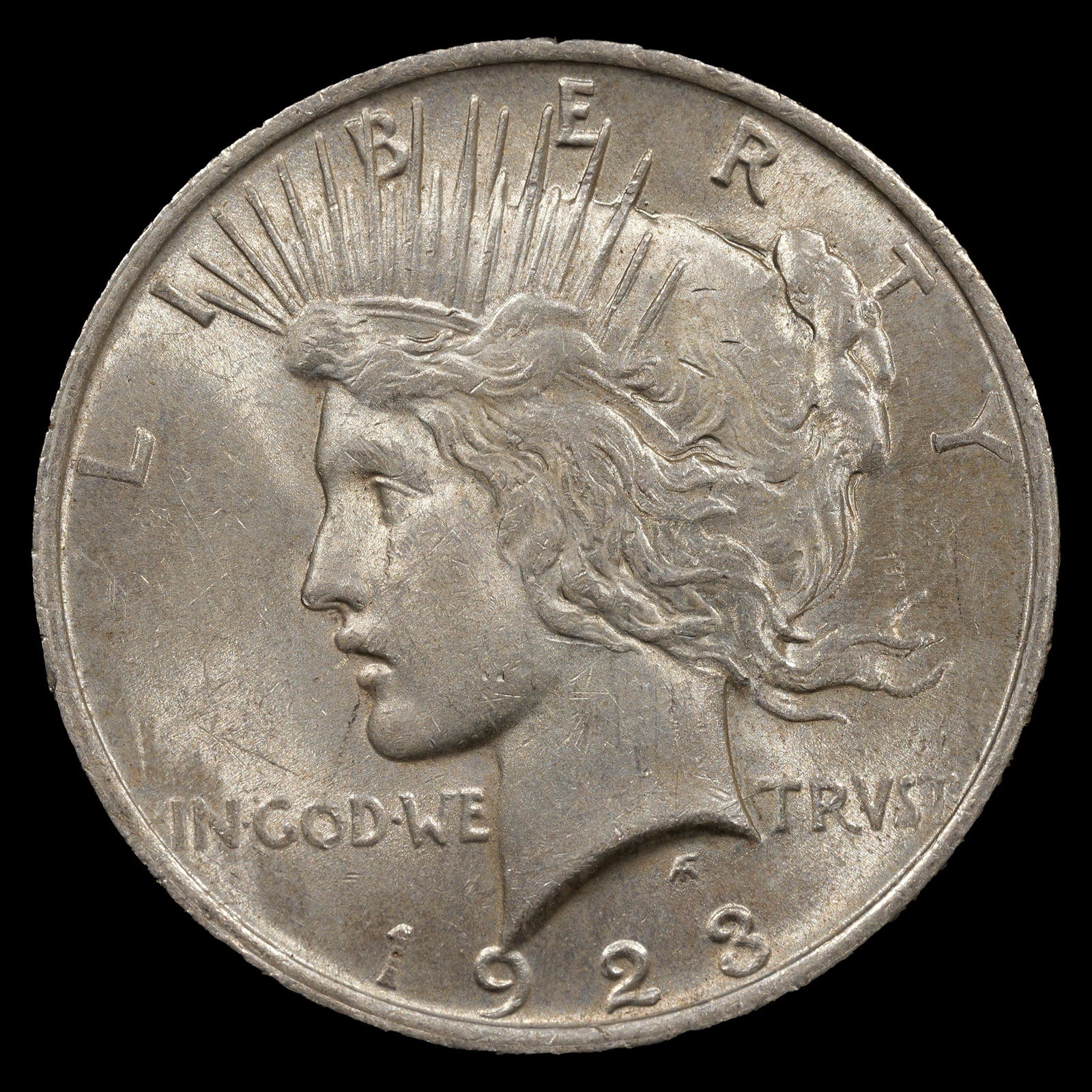 1923 Peace Silver Dollar - $1 - Brilliant Uncirculated (1 of 2)
