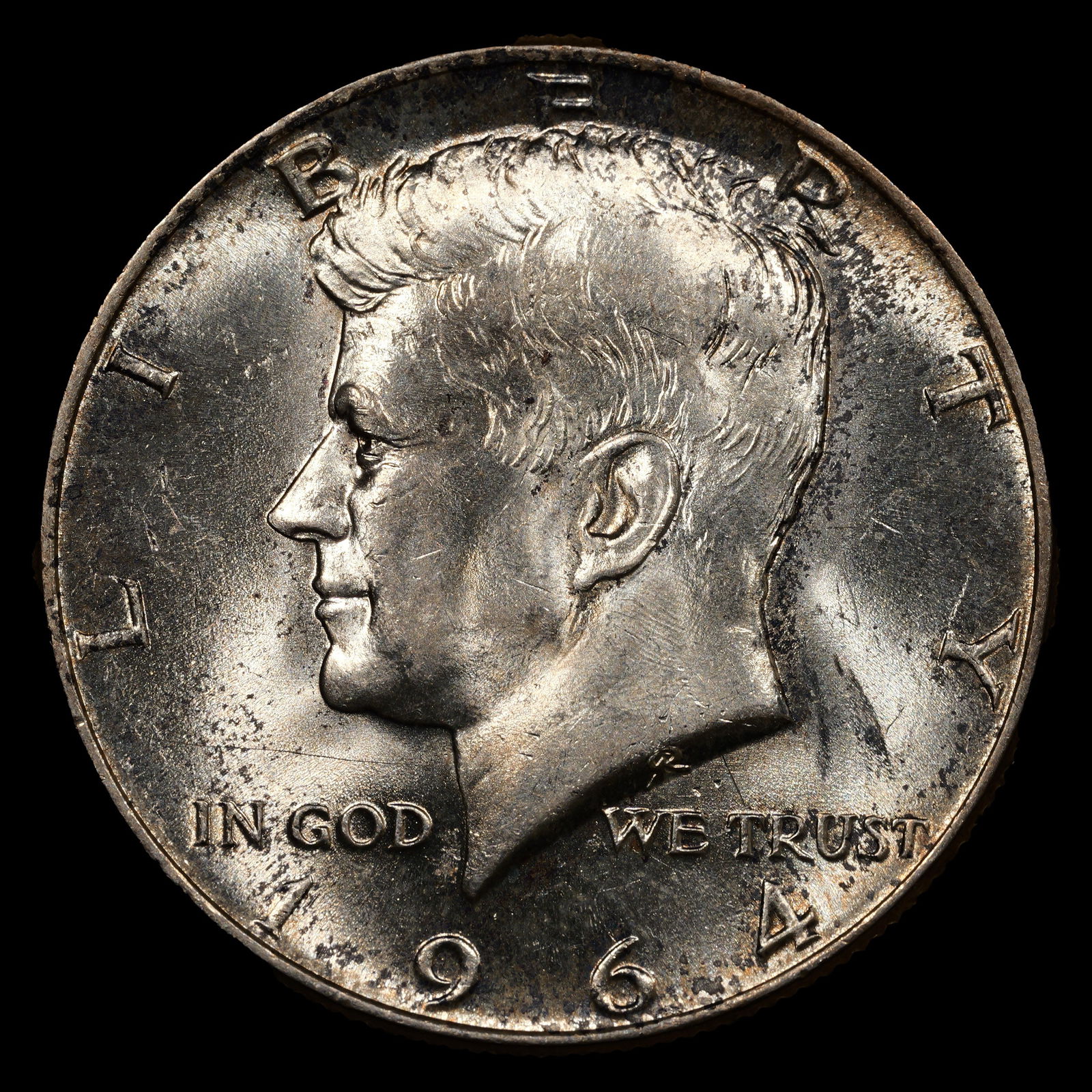 1964 Kennedy Silver Half Dollar - 50c - Choice Plus Brilliant Uncirculated (1 of 2)