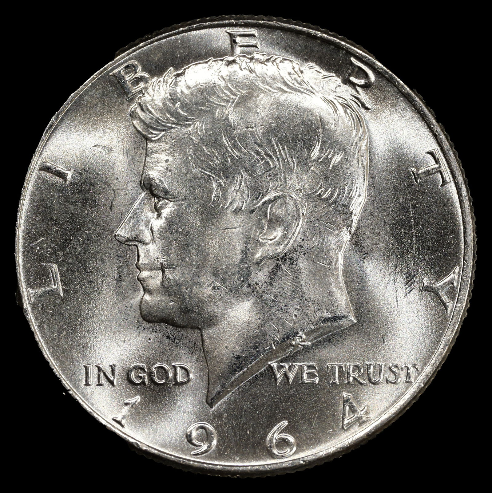 1964 Kennedy Silver Half Dollar - 50c - Choice Plus Brilliant Uncirculated (1 of 2)
