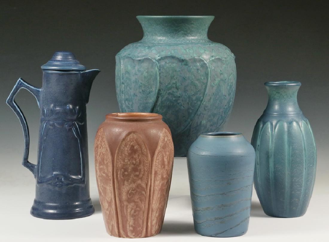 (5 PCS) HAMPSHIRE ART POTTERY (1 of 11)