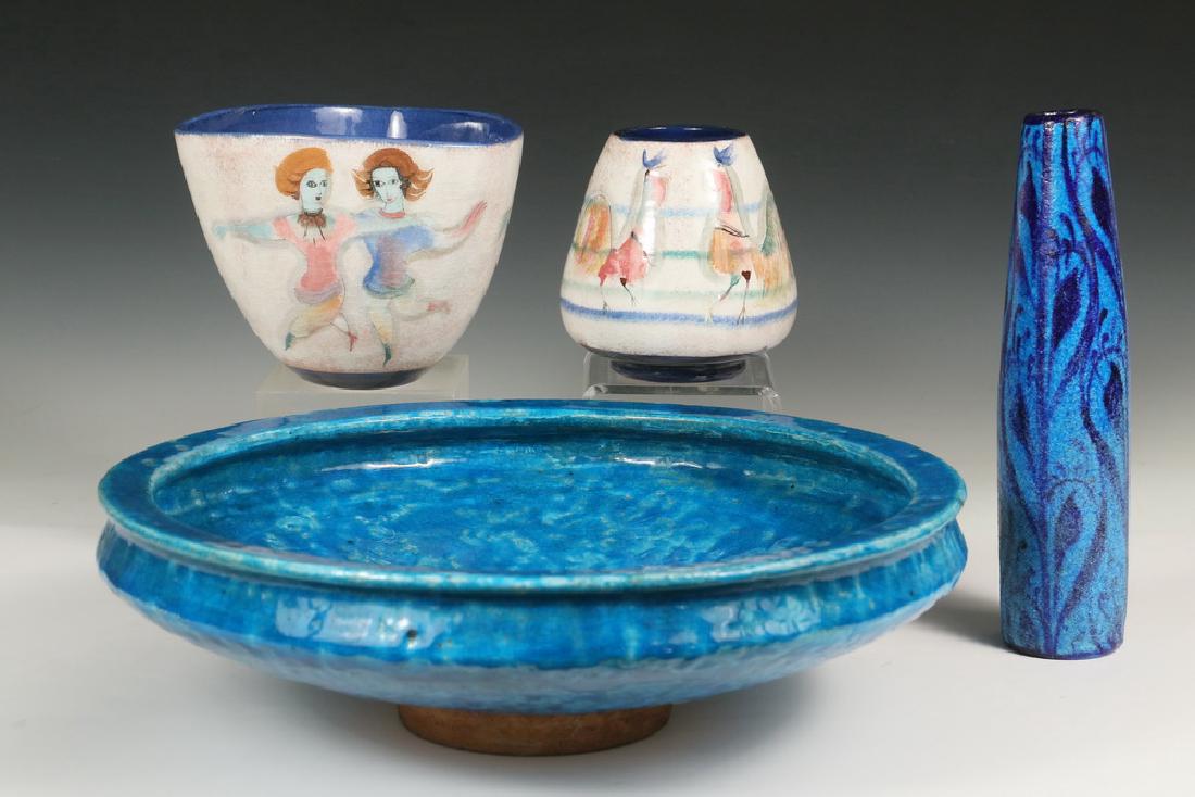 (4 PCS) AMERICAN ART POTTERY (1 of 12)