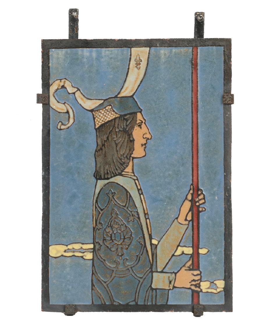 ART POTTERY TILE (1 of 4)