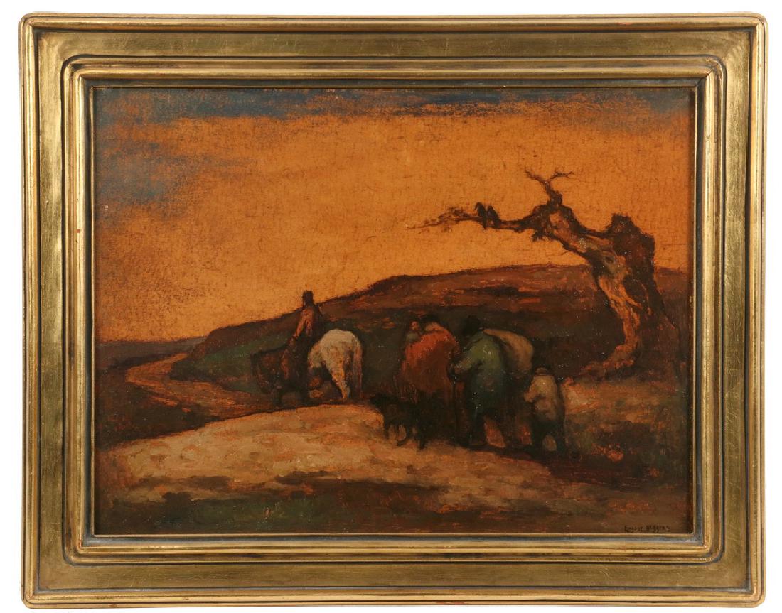 EUGENE HIGGINS (NY/CT, 1874-1958) (1 of 4)
