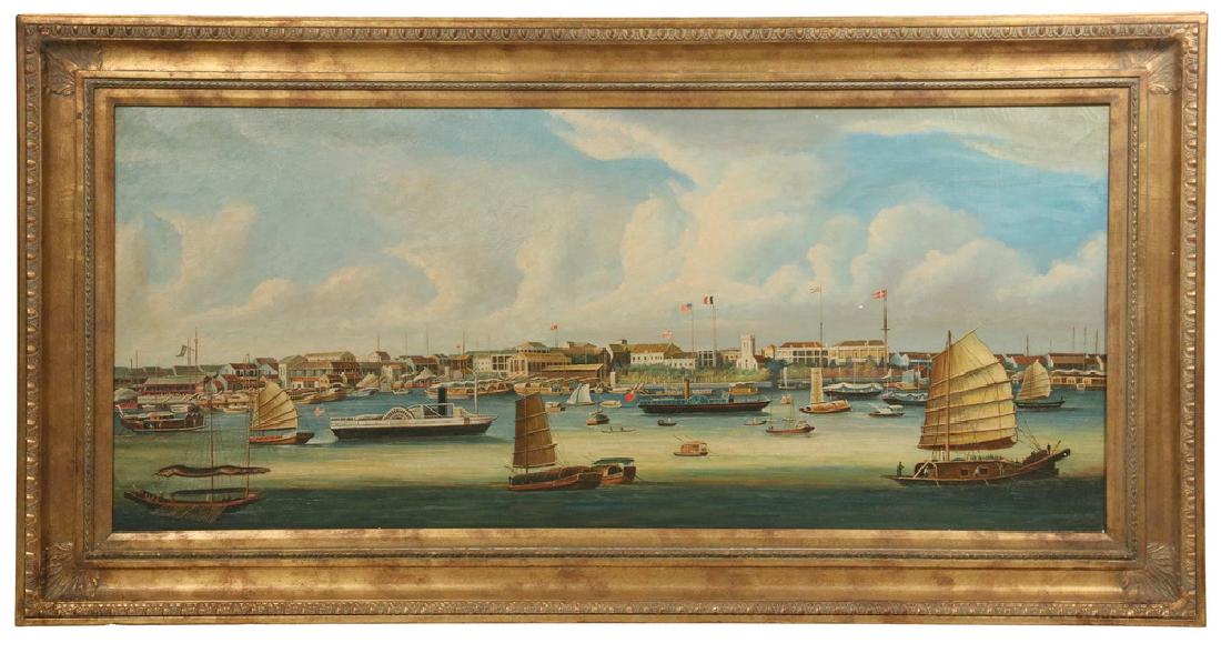 REPLICA CHINESE TRADE PAINTING (1 of 5)