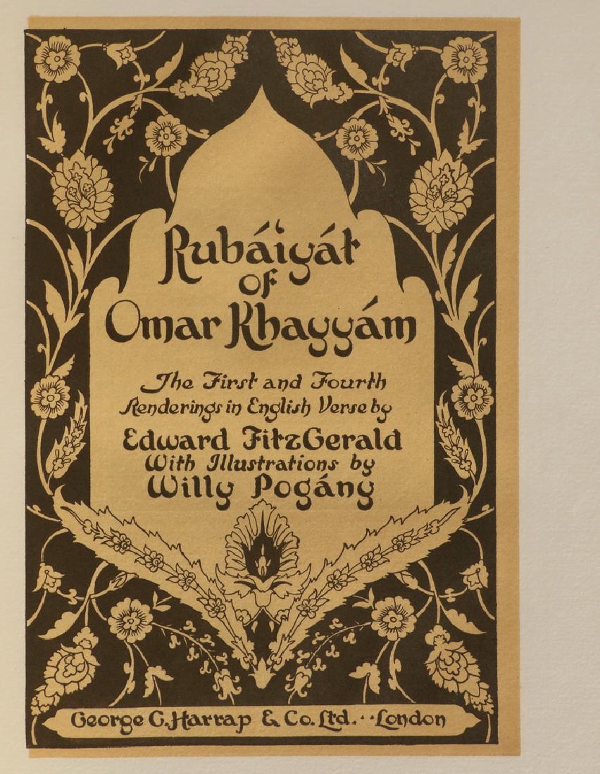 LTD ED BOOK - POGANY ILLUSTRATED RUBAIYAT (1 of 5)