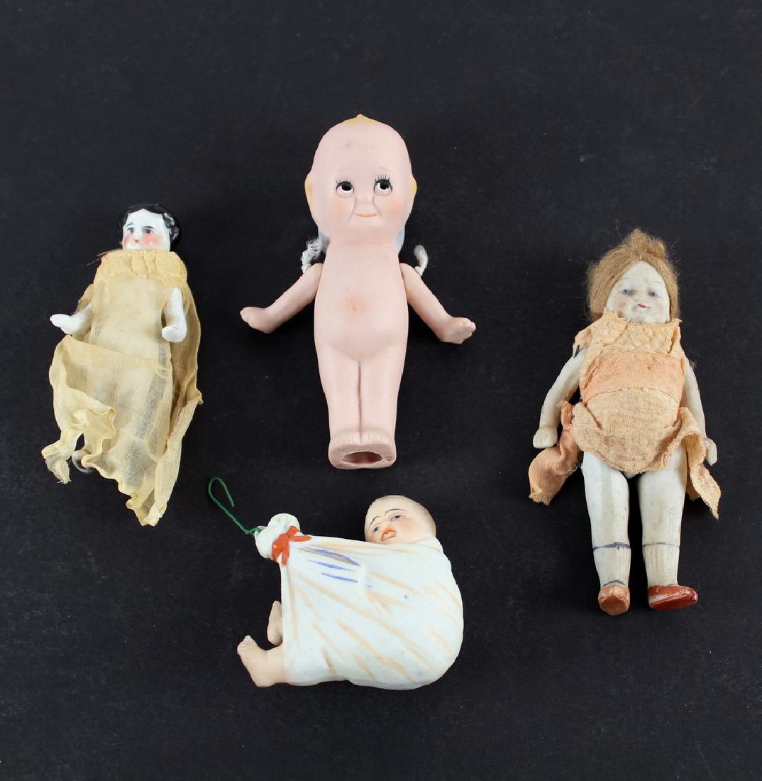 (4) ANTIQUE PORCELAIN DOLLS (1 of 2)