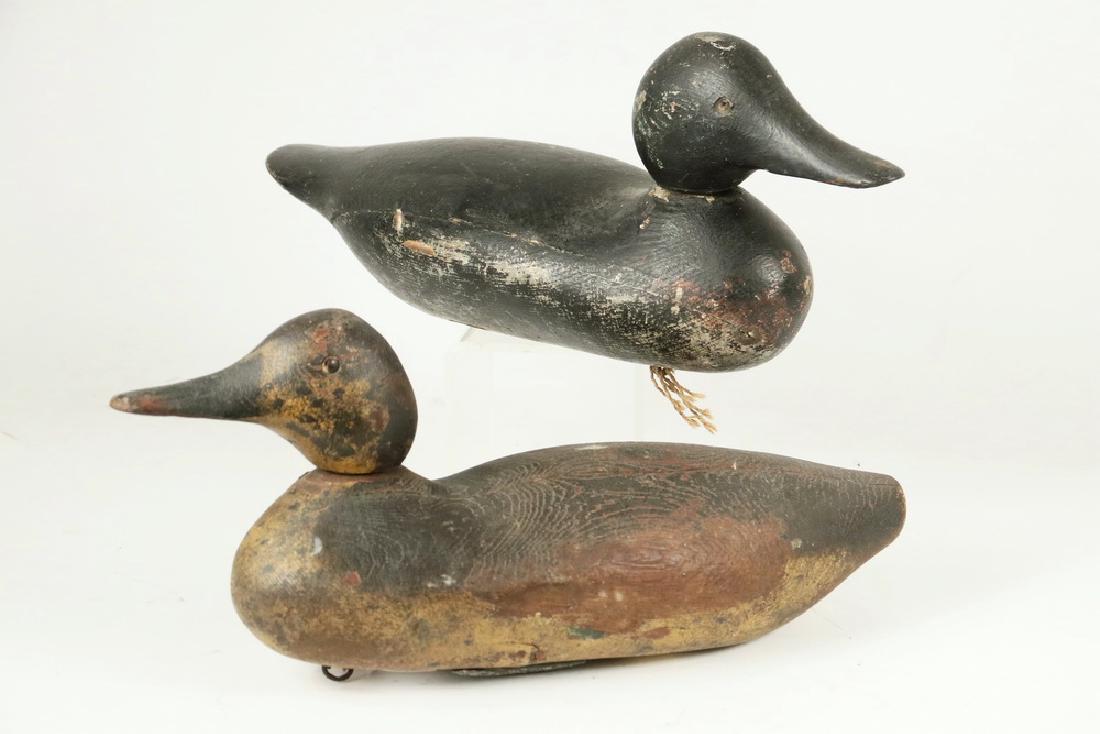 (2) 19TH C. DUCK DECOYS (1 of 4)