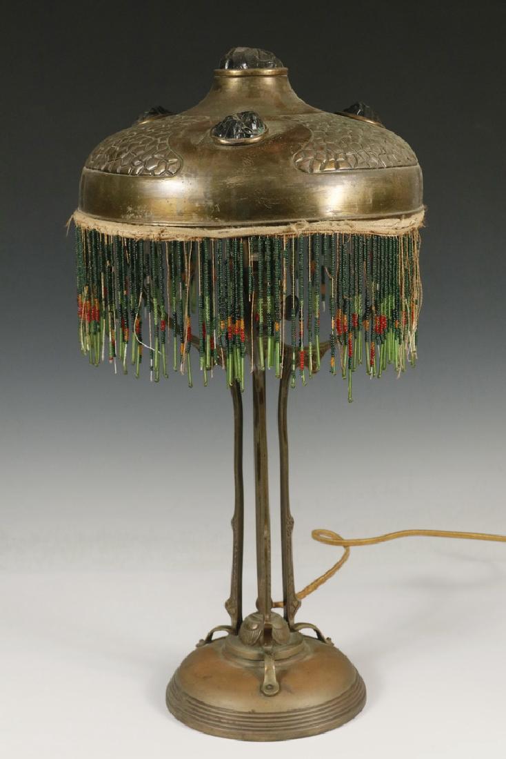 EARLY 20TH C. BRASS TABLE LAMP (1 of 2)