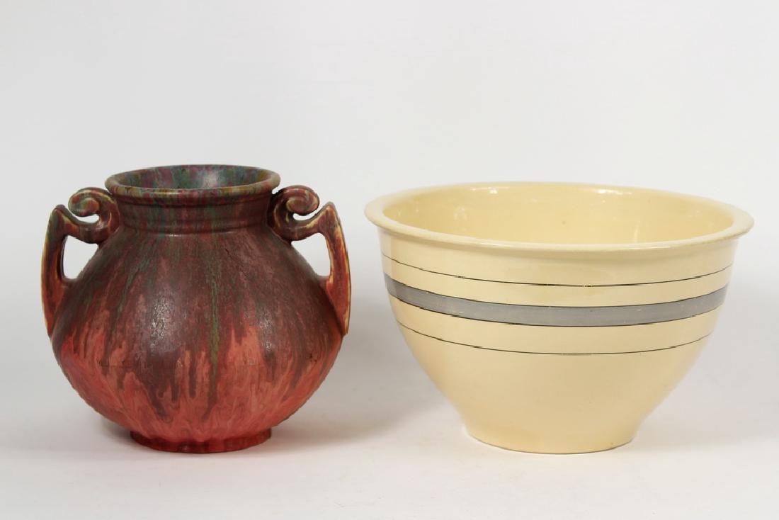 (2 PCS) ROSEVILLE POTTERY (1 of 2)