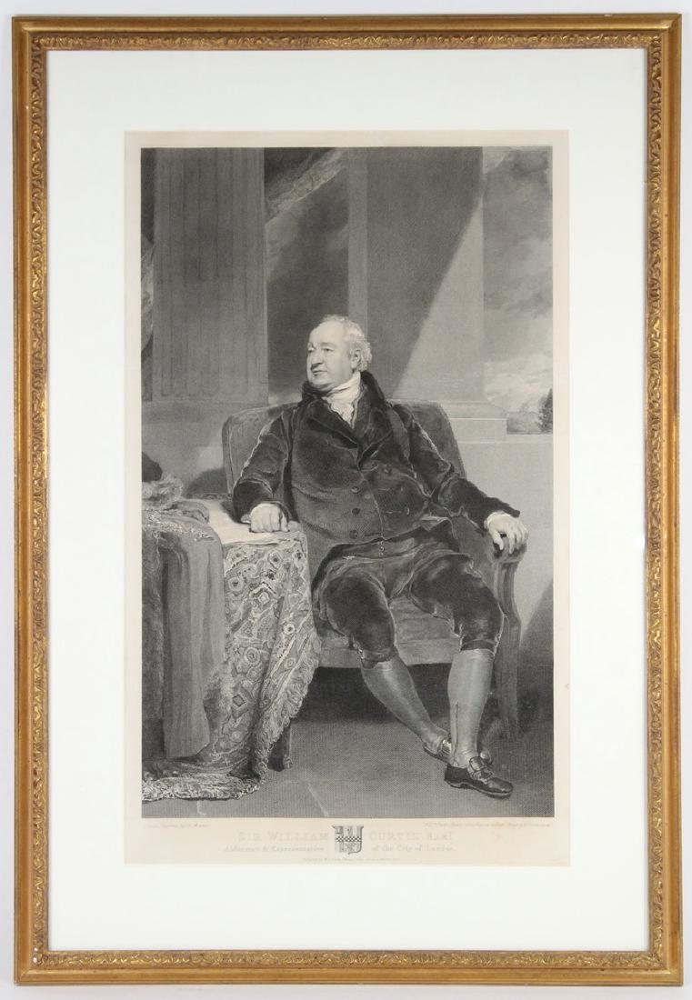 EARLY 19TH C. ENGLISH PORTRAIT ENGRAVING (1 of 2)