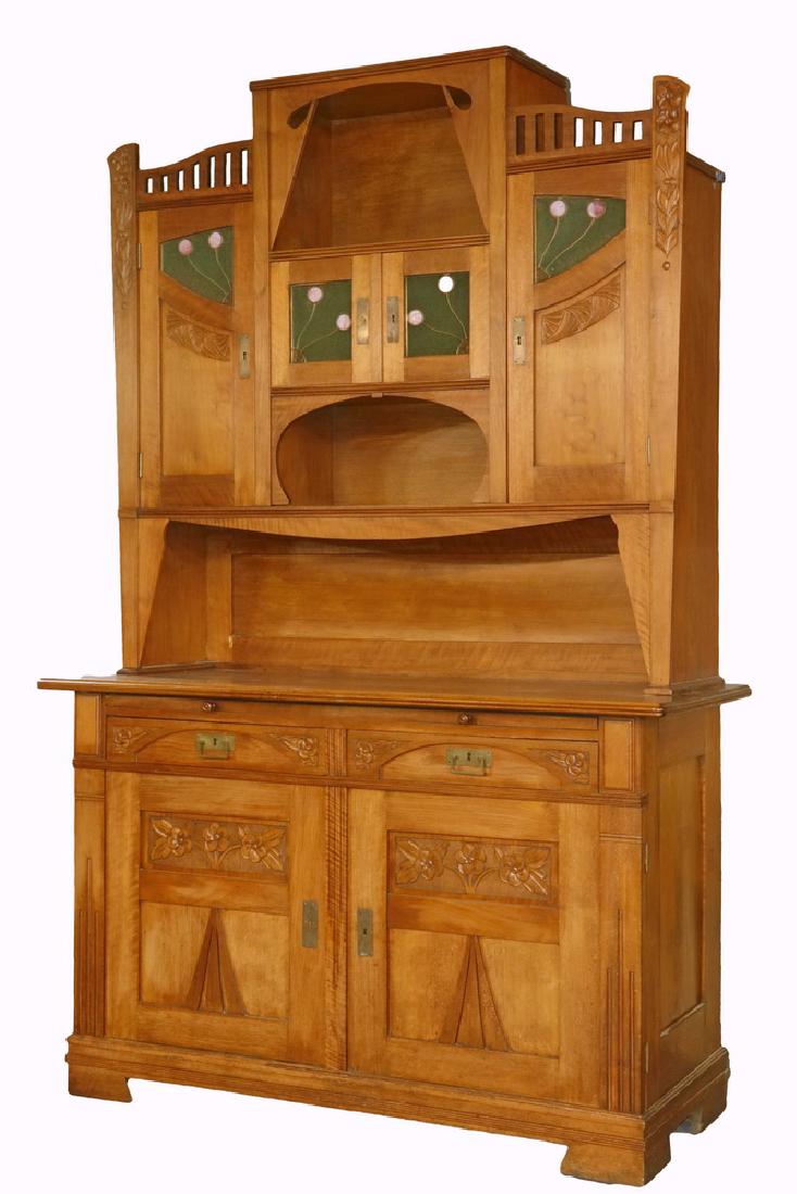 TWO-PART GERMAN CABINET (1 of 2)