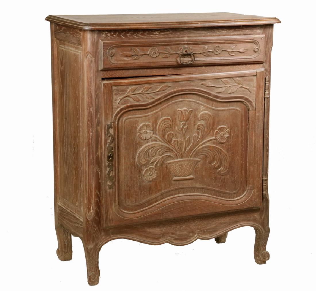FRENCH PROVINCIAL LOW CABINET (1 of 4)