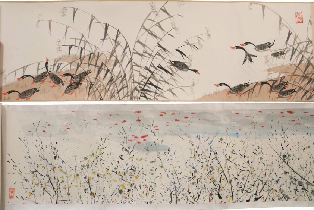 (4) 20TH C. CHINESE SCROLLS (1 of 12)