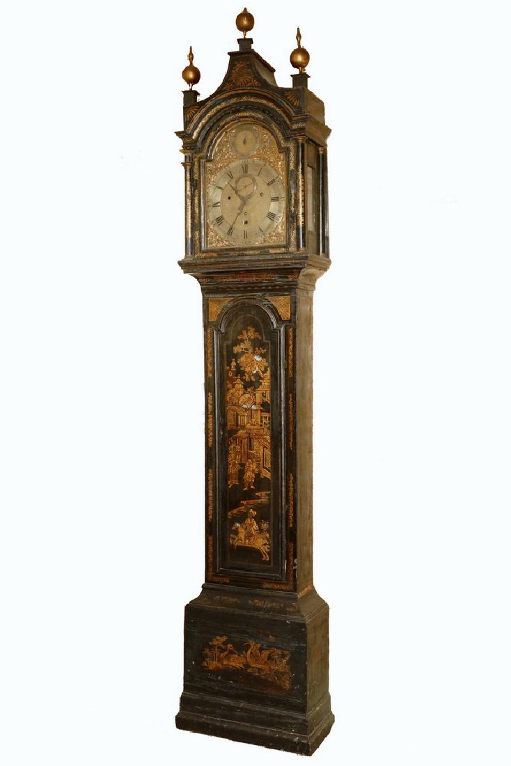 18TH C. CHINOISERIE DECORATED CLOCK CASE (1 of 3)