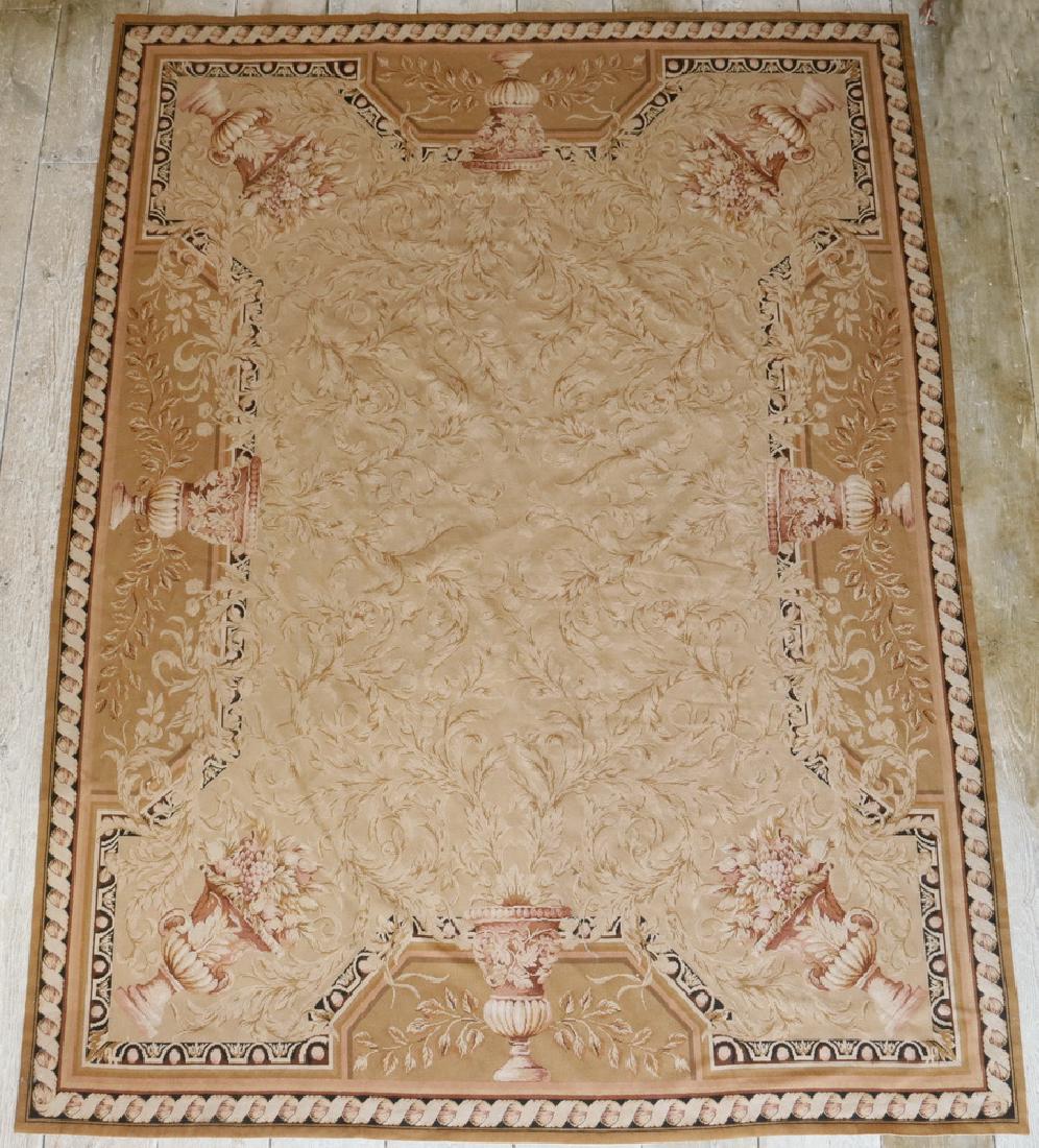 FRENCH WOVEN CARPET - 7'-6" x 9'-10" (1 of 1)