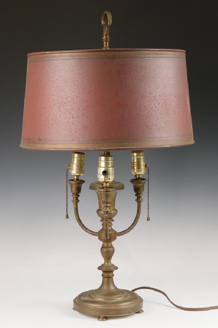 BRONZE TABLE LAMP (1 of 2)