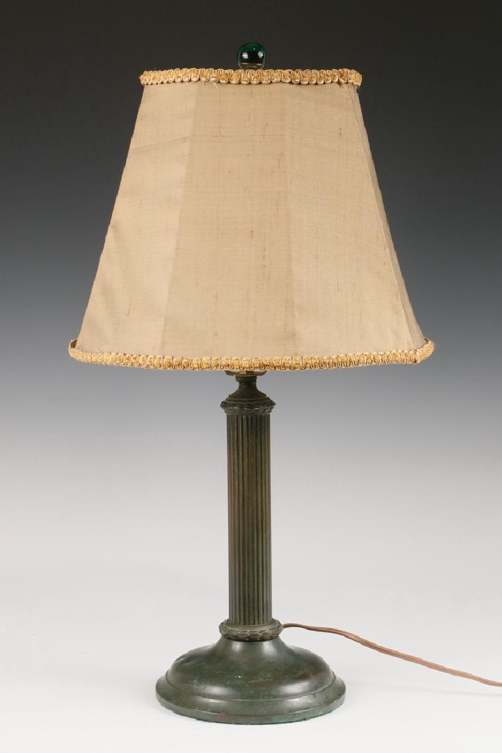 BRASS COLUMN FORM LAMP (1 of 1)