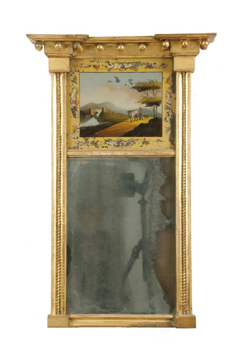 FEDERAL REVERSE PAINTED MIRROR (1 of 3)