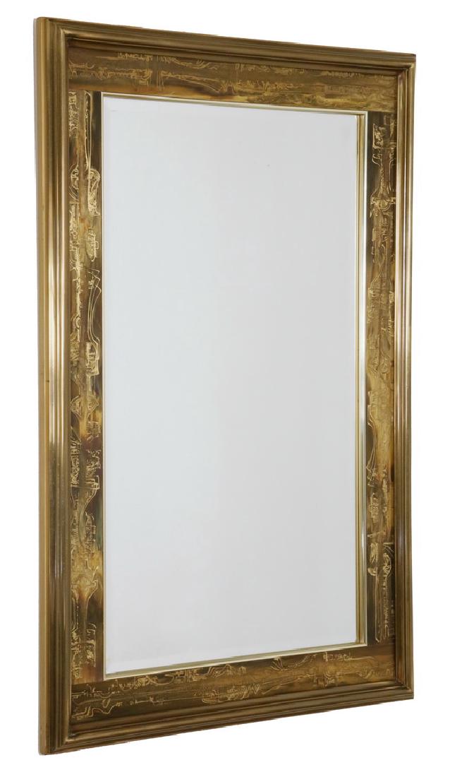 MODERN BRASS MIRROR (1 of 4)