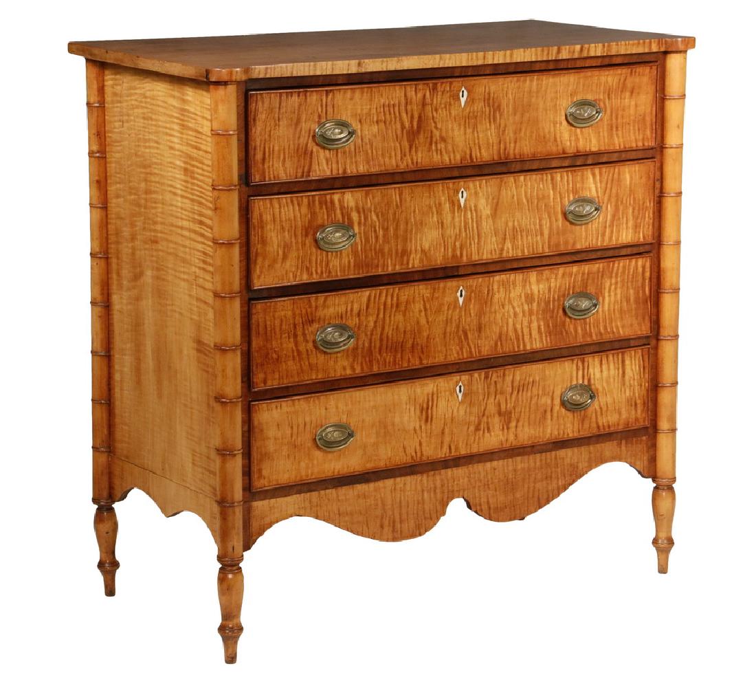 TIGER MAPLE DRESSER