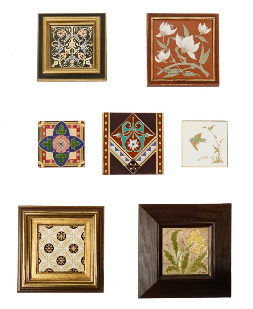 (7) MINTON ART TILES (1 of 10)
