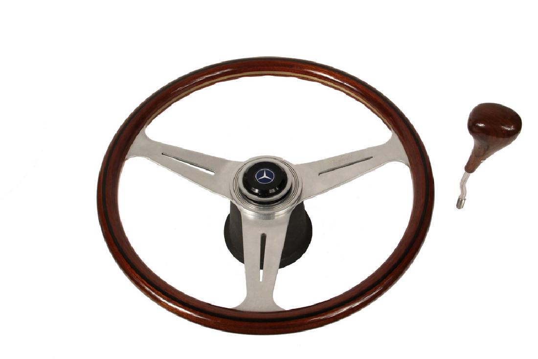 NARDI STEERING WHEEL & UNMARKED SHIFTSTICK (1 of 2)