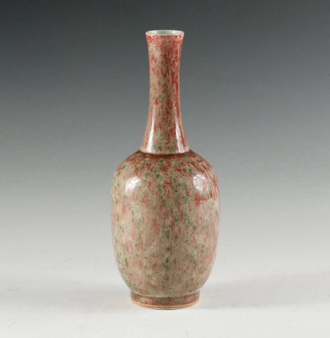 CHINESE PORCELAIN BOTTLE VASE (1 of 2)