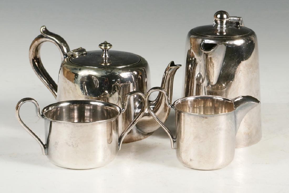 (4) SILVER PLATED TEA SERVERS (1 of 2)