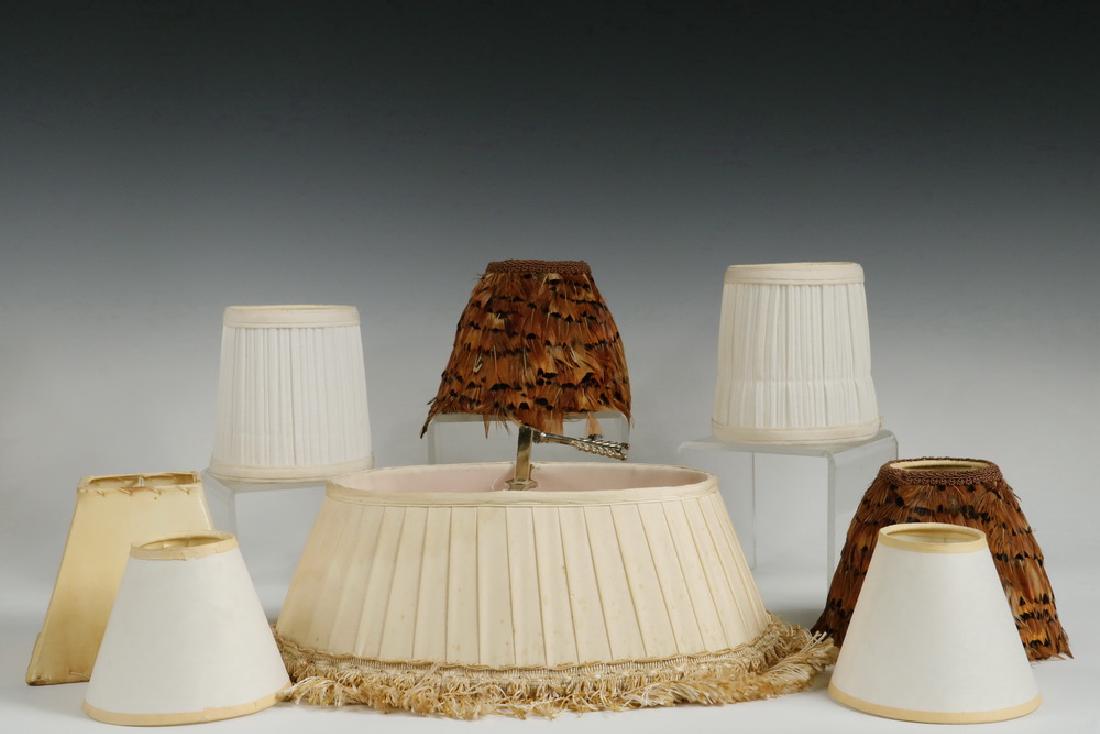 (12) SMALL LAMPSHADES (1 of 1)