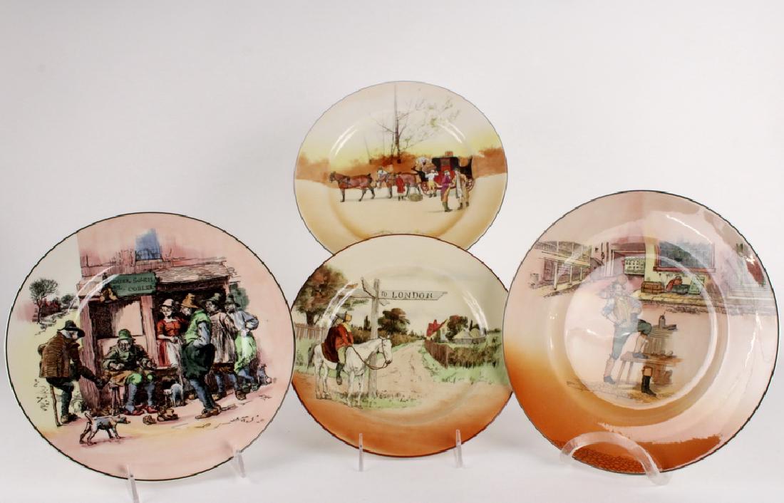 (4) ROYAL DOULTON RACK PLATES (1 of 3)