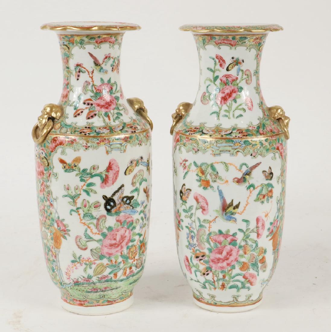 PAIR CHINESE VASES (1 of 2)