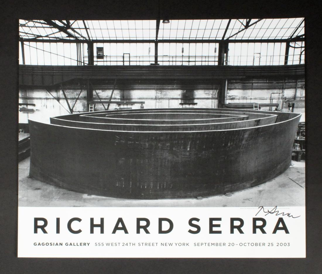 RICHARD SERRA (NY, 1939 - ) (1 of 2)