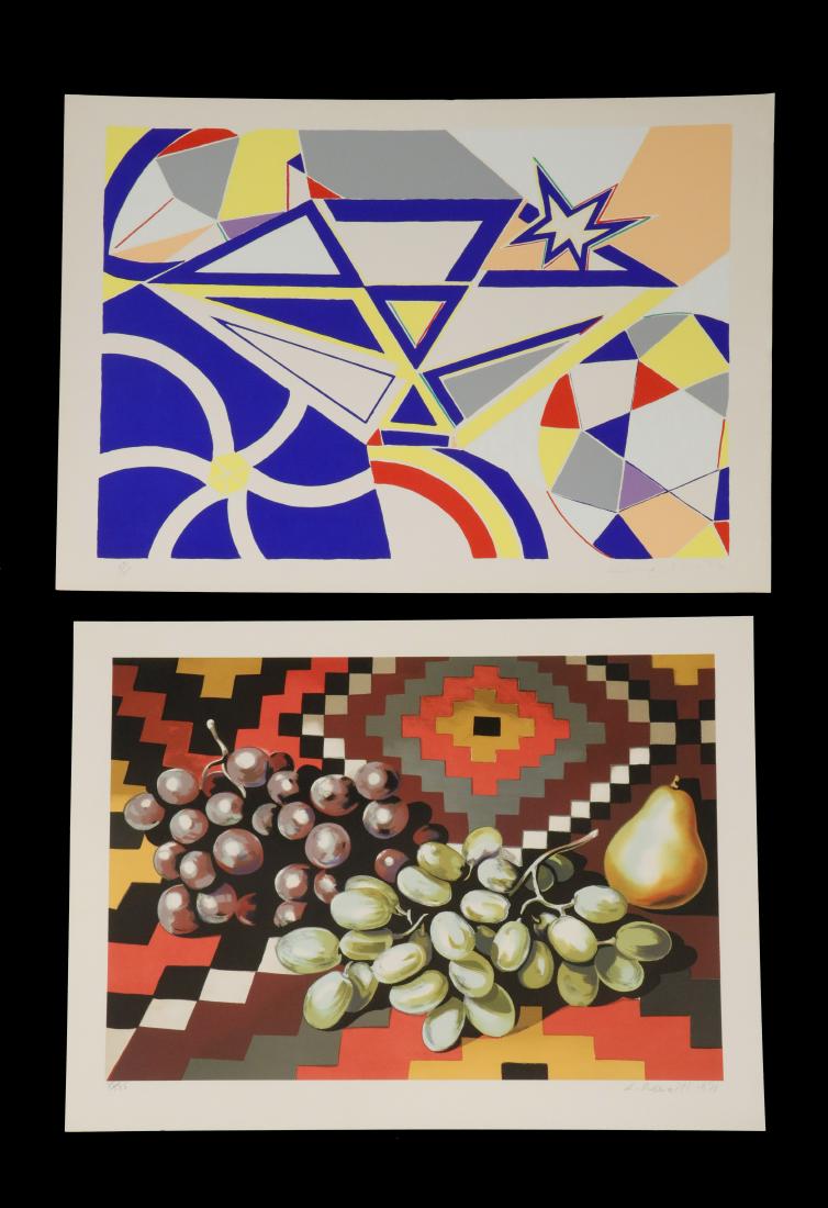 (2) PRINTS BY KNOX MARTIN (COLUMBIA/NY, 1923 - ) & (1 of 7)