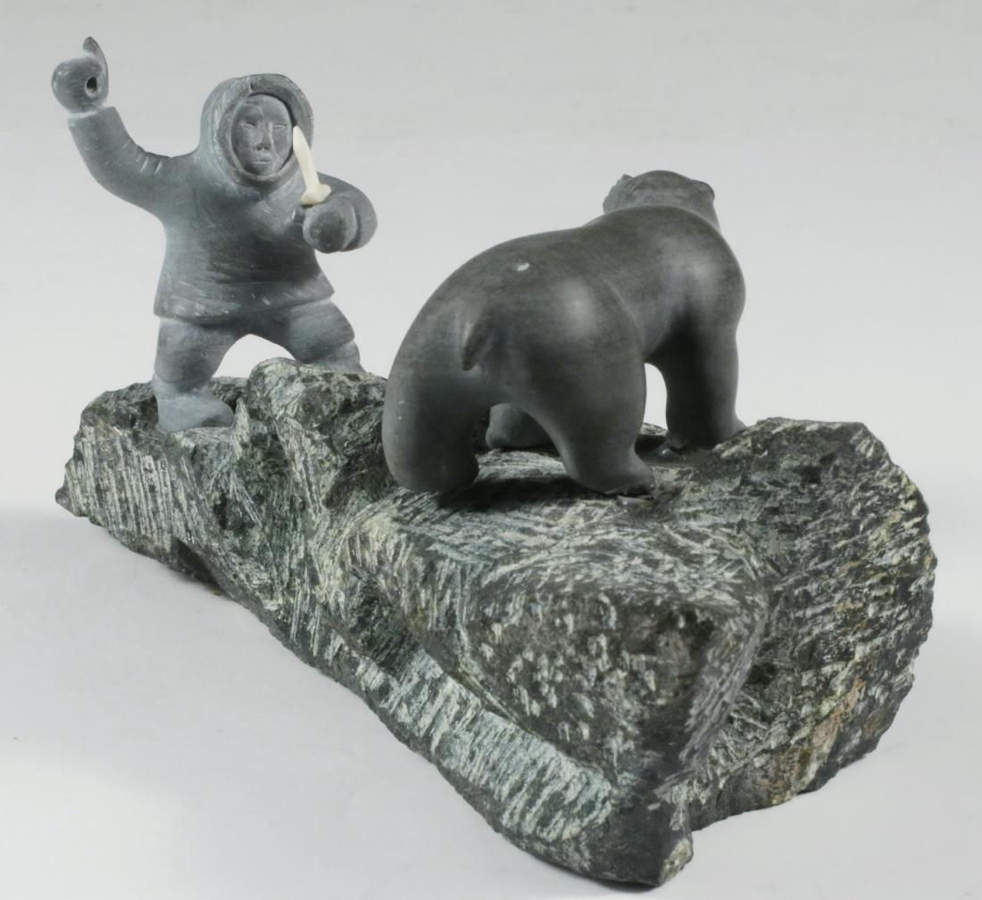 MOSES TUKA QINUAJUA (INUIT, PUVIRNITUQ, QUEBEC, CANADA, (1 of 3)