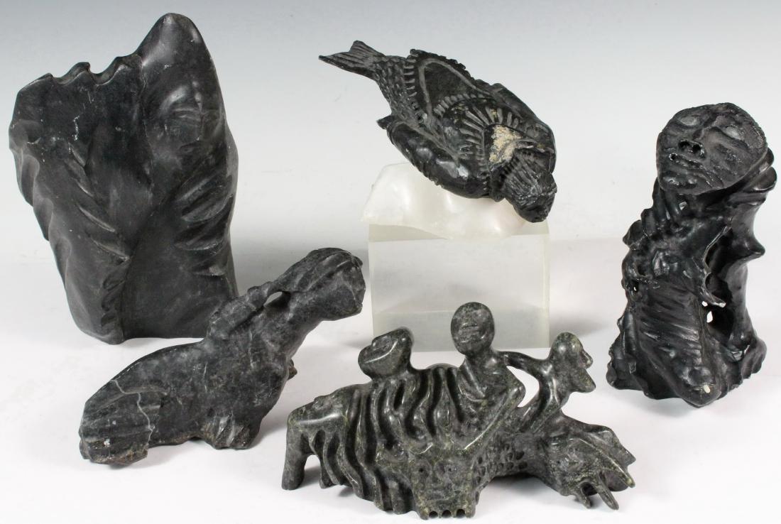 (5) INUIT CARVINGS (1 of 20)