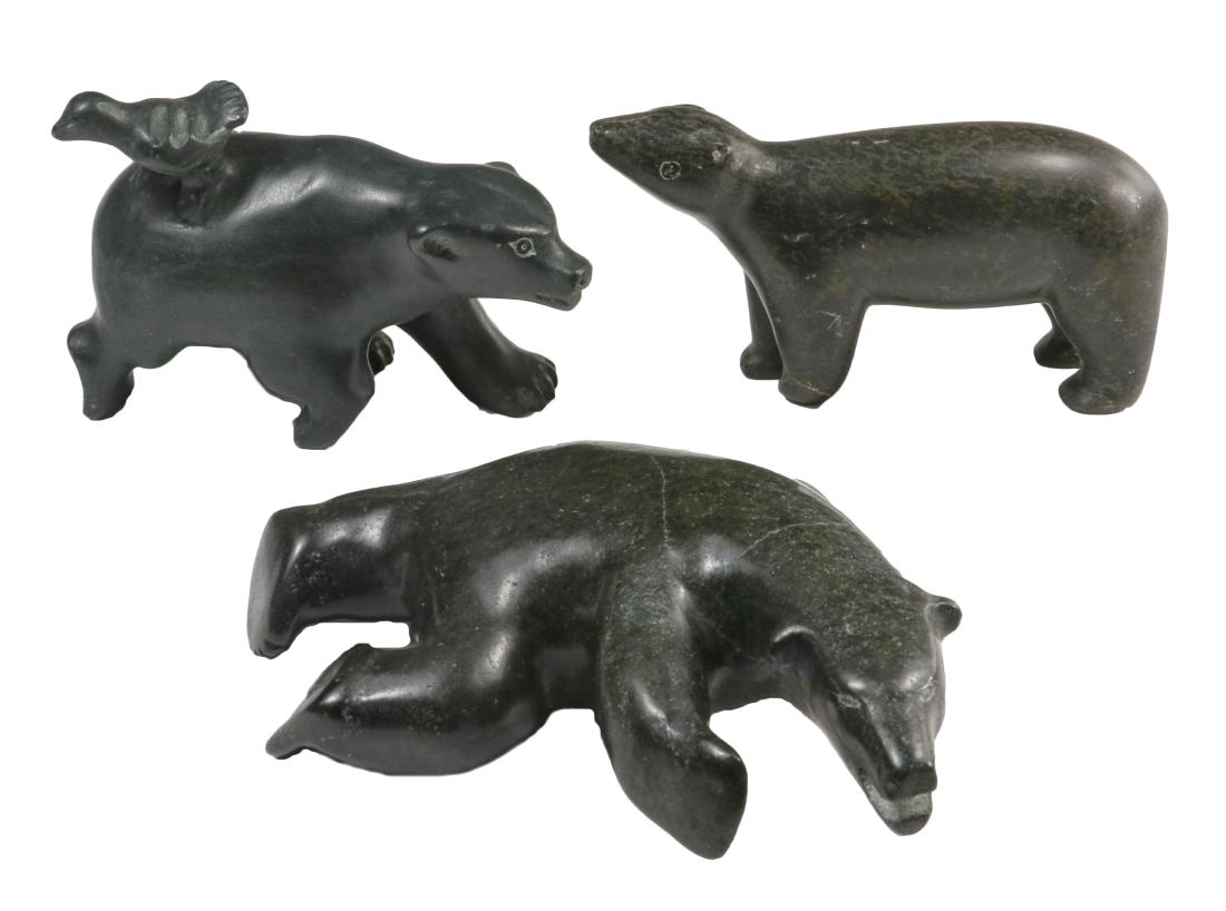 (3) INUIT CARVINGS (1 of 3)
