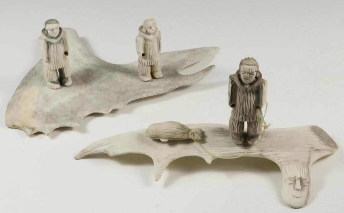 CHESLEY NIBGOARSI NINGOOK (INUIT, ARVIAT, NUNAVUT, 1974 (1 of 6)