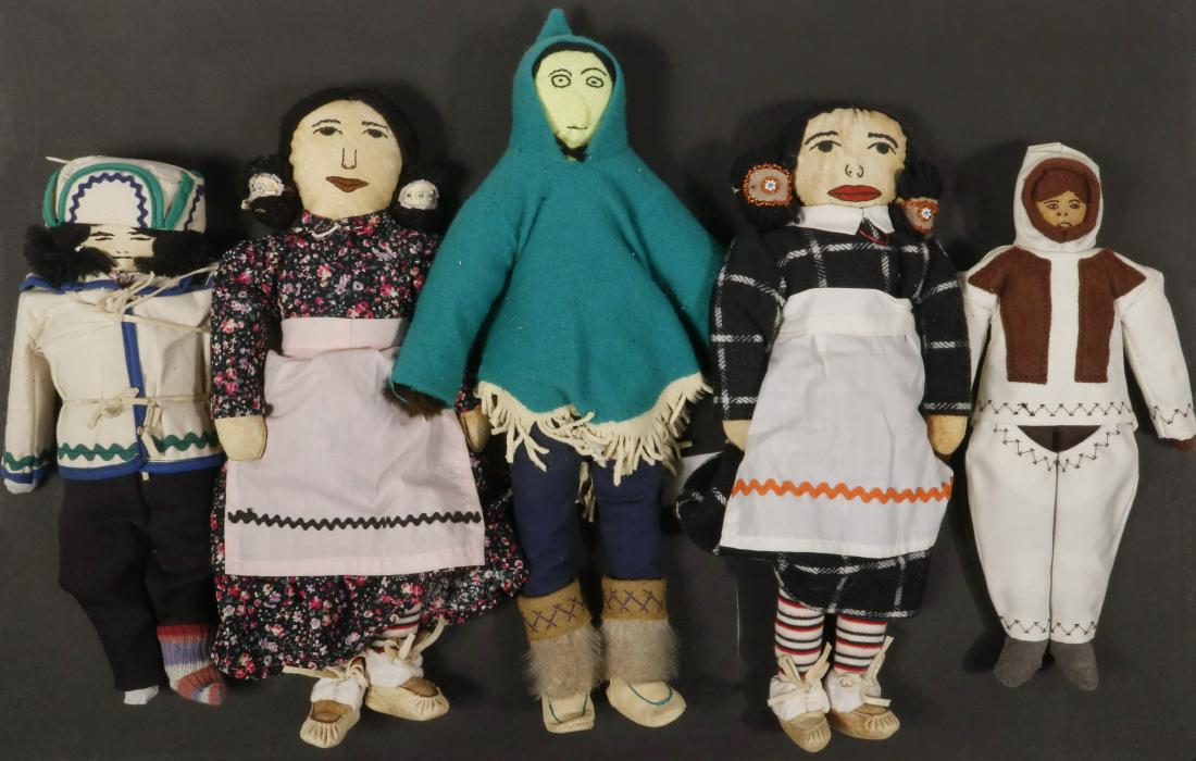 (6) INUIT DOLLS (1 of 1)