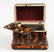 TORTOISESHELL TEA CADDY - 3