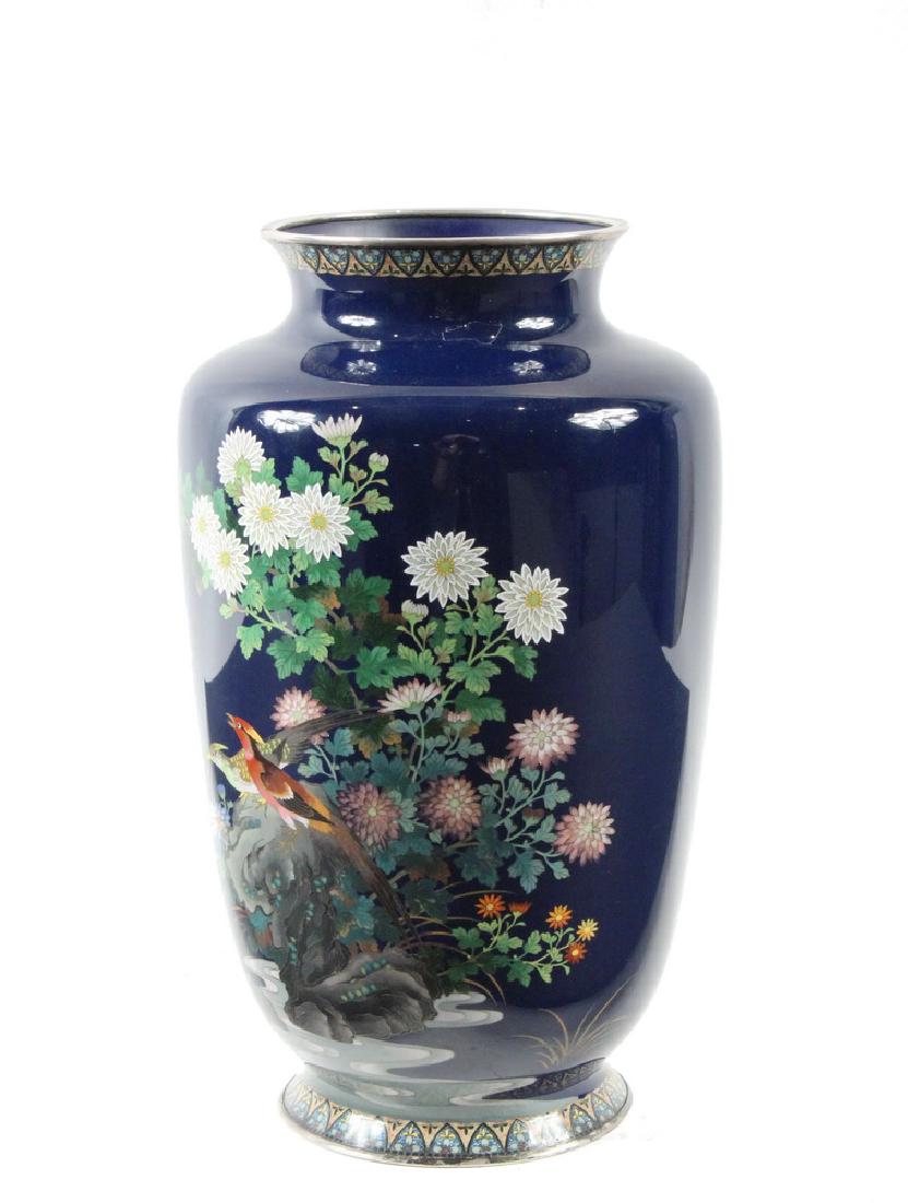 JAPANESE CLOISONNE VASE (1 of 3)