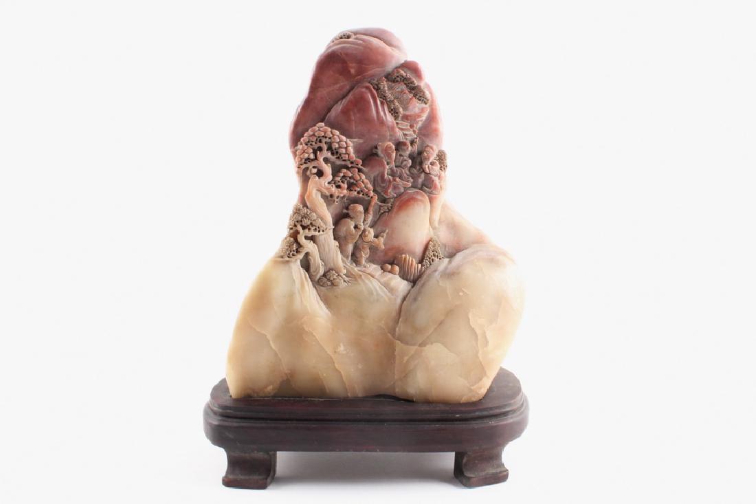 CHINESE HARDSTONE SCULPTURE (1 of 3)