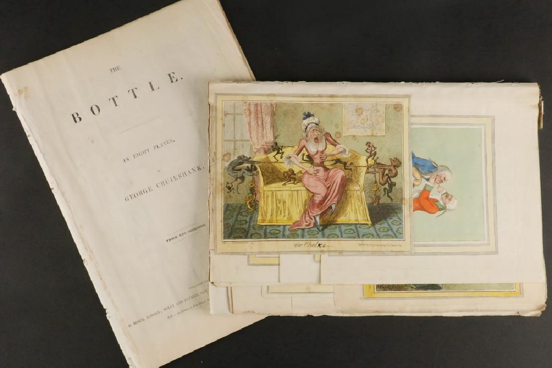 COLLECTION OF 18TH C. BRITISH CARICATURE PRINTS (1 of 10)