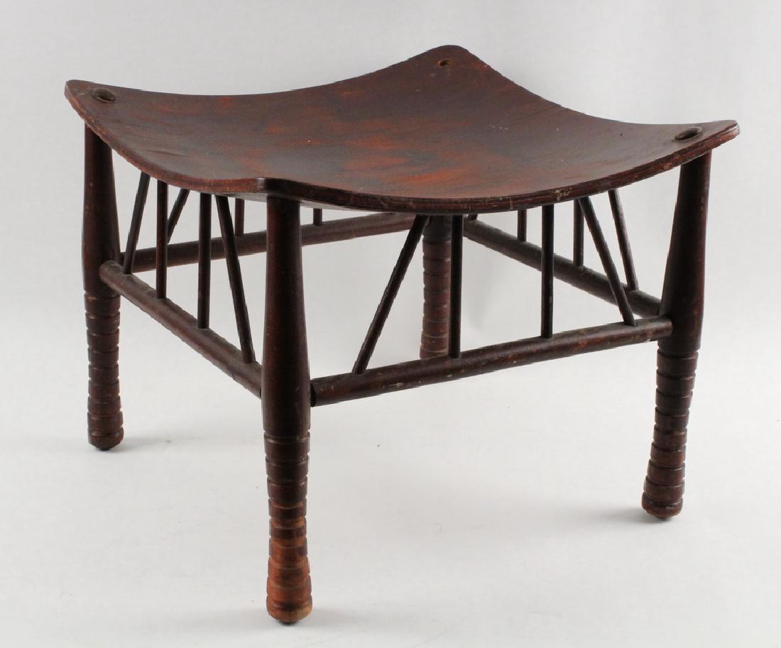 EGYPTIAN REVIVAL STOOL (1 of 2)