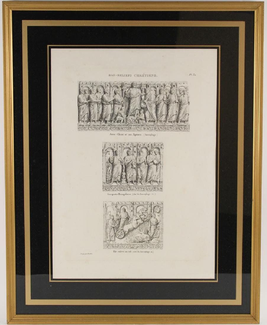 (SET OF 4) 18TH C. FRENCH HISTORICAL PRINTS (1 of 4)