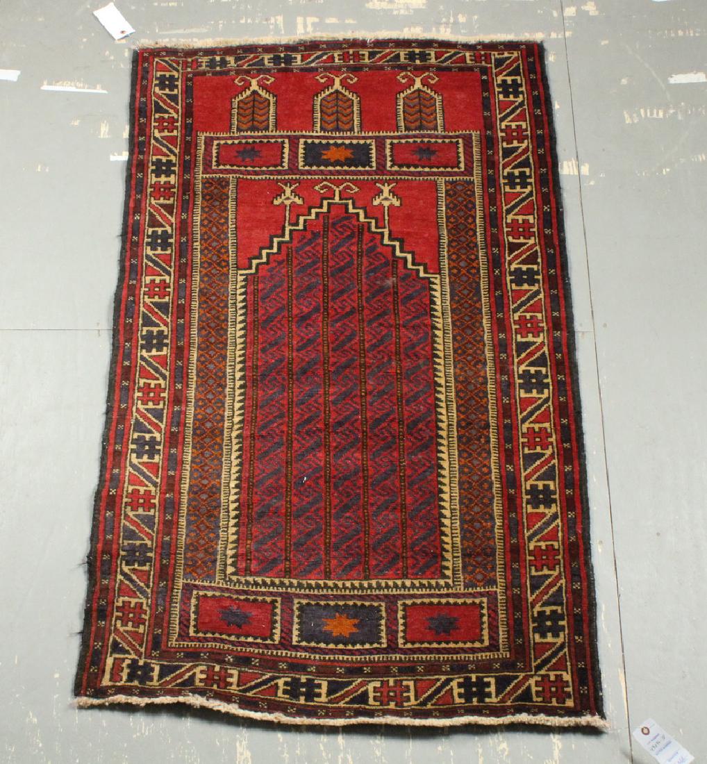 BALUCH PRAYER RUG - 2'-10" x 4'-8" (1 of 3)